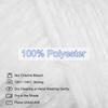 3 Skeins Chenille Yarn Soft Blanket Yarn Polyester Velvet Fancy Fluffy Yarn Knitting for Crochet Weaving Scarf, White