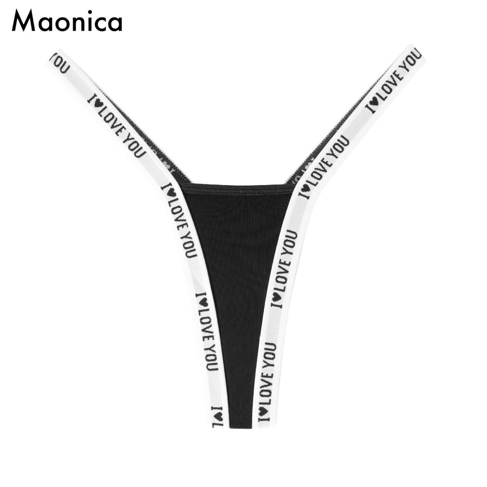 Taglia Europea Perizoma Senza Cuciture da Donna Sexy Sportivo Europeo e Americano Fitness Lettera Bikini Slip