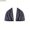 Black Rear Window Shutter Louver Sun Shade Side Air Vent Panel Decoration Cover Trim Accessories For Honda FIT JAZZ 2014 -