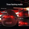 Lishi 501 Dual-Lens Motorcycle Helmet with LED Tail Light