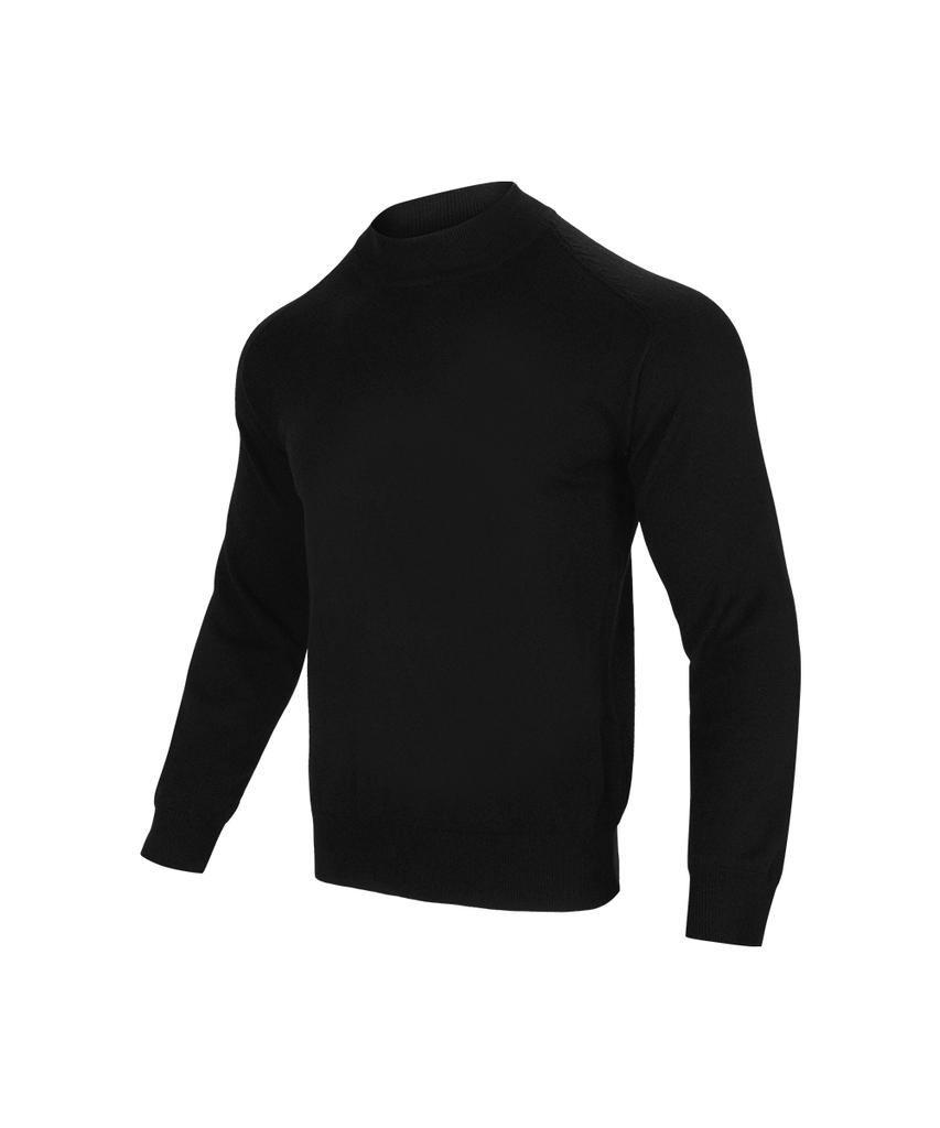 NINEZ Soft Mock Neck Muscle Knit (2 Colors)