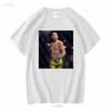 Alex Pereira T Shirt long or short sleeves vintage Washed Stylish graphic fashion streetwear Stretched Versatile Slightly
