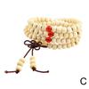 6mm Natural Sandalwood Buddhist Buddha Meditation 108 Beads Wood Prayer Bead Mala Bracelet Women Men Jewelry