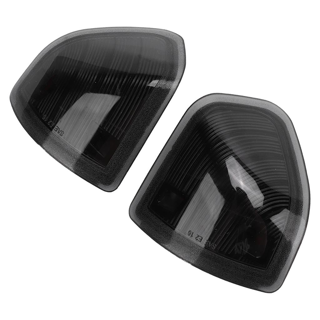2pcs Side Mirror LED Turn Signal Light Left Right 68302828AA 68302829AA Replacement for     1500 Truck 2011‑17
