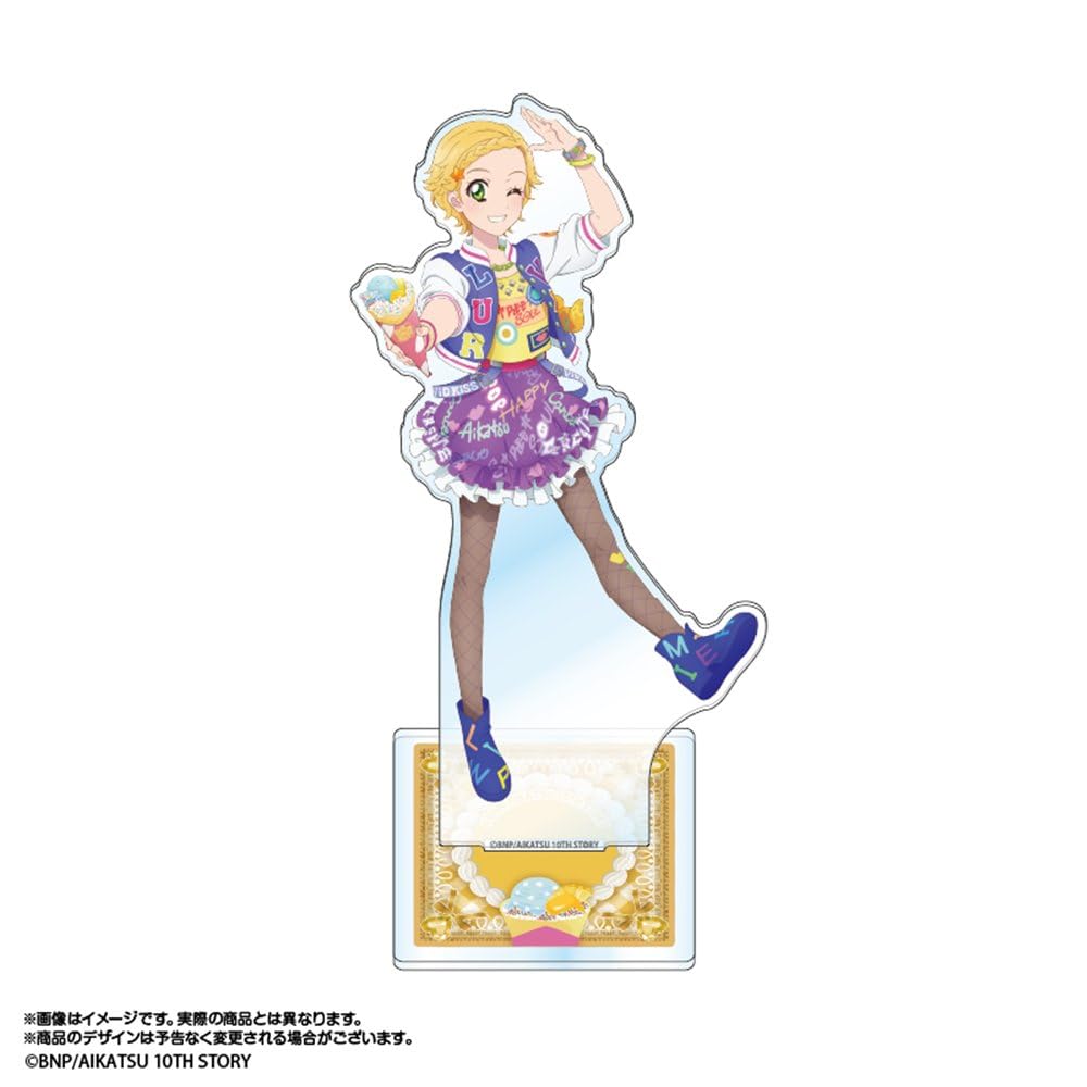 Aikatsu! Akari Generation X Marion Crepe Original Acrylic Stand Shinjo Hinaki