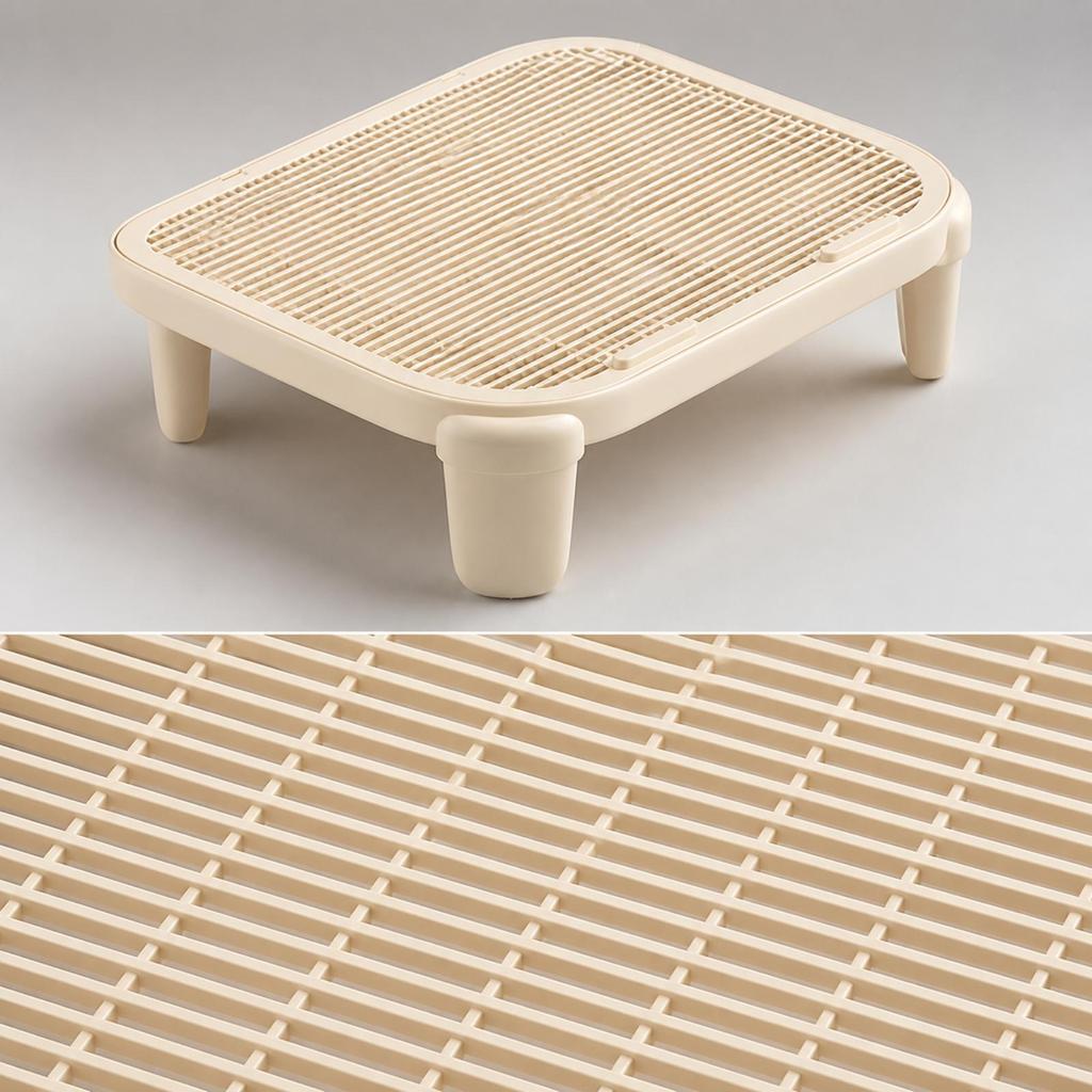 Litter Box Mat Easy to Freshlitter Tracking Tray Lightweight