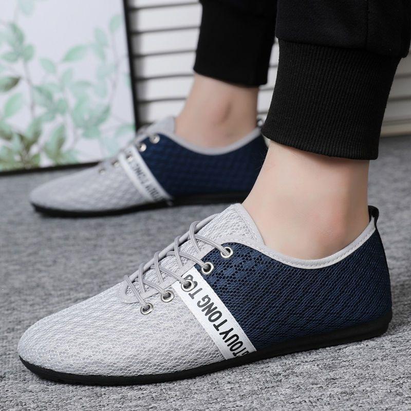 Shoes men s summer new breathable mesh men s shoes casual Doudou shoes Korean version trendy student versatile canvas shoes men 39