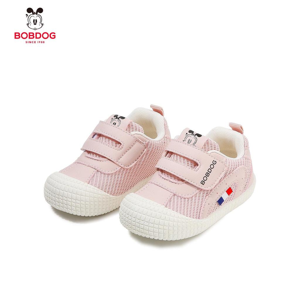 Bobo Dou Infant & Toddler Non-Slip Breathable Mesh Walking Shoes for Boys & Girls, Spring & Fall