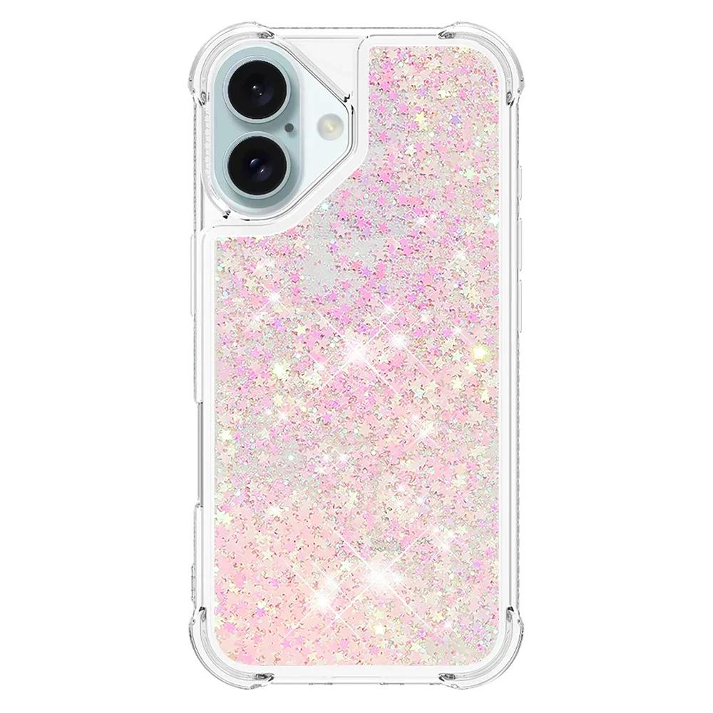 Luxury Bling Glitter Phone Case For Samsung Galaxy S22 S21 S20 FE S10 Plus S10E Note20 Ultra Dynamic Quicksand Bumper Back Cover
