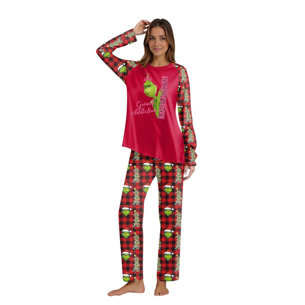 Passende Familiensets mit Weihnachtsmotiven, Langarmshirts und Hosen