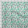 oneOone Cotton Flex Fuschia Pink Fabric Medical Virus DIY Clothing Quilting Fabric Print Fabric by Yard 40 Inche