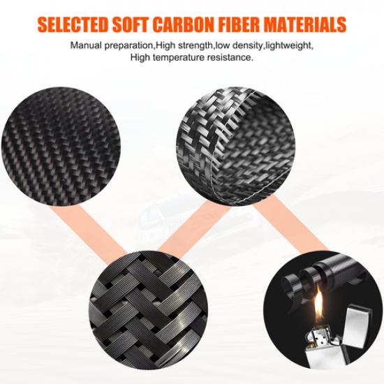 Carbon Fiber Interior Roof Handle Sticker For BMW 5 Series G60 I5 2024+