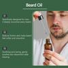 Huile de soin pour barbe pour hommes, solution de soin capillaire nettoyante, nourrissante, hydratante, réparatrice et lissante en douceur 30 ml