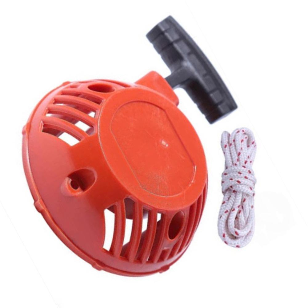 1pc Recoil Starter Assembly With Rope Pull Cord Replacement For Trimmers 124L 125L 128C Garden Power Tool Accessories