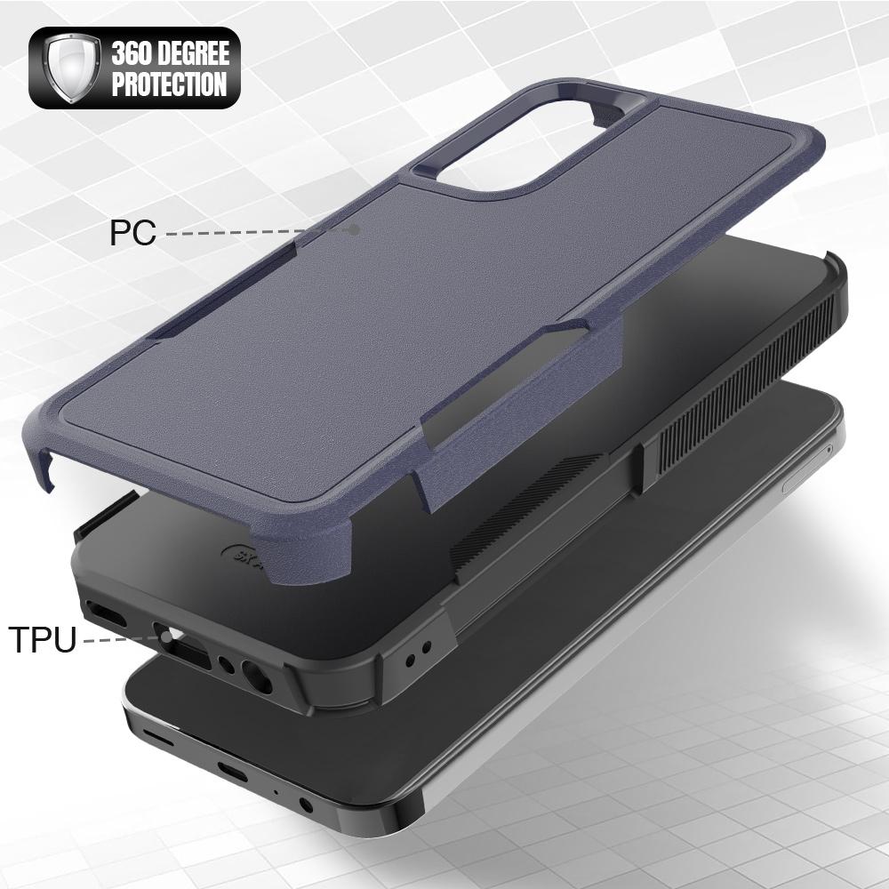 For Samsung Galaxy A15 5G Case PC+TPU Shock-Absorbing Phone Cover
