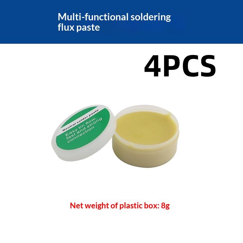 2/4/8Pcs Lead-Free Soldering Iron Suitable For Iron Plates Stainless Steel Plates Nickel Copper Sheets Flux Paste Rosin Flux Set