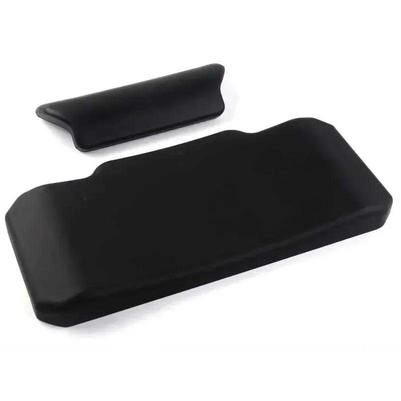 Motorcycle Passenger Backrest Back Pad Self-adhesive Universal Shockproof Moto Rear Top Case Box Luggage Cushion Pad Backrest