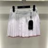 Breathable Quick-dry Cycling Skirt Womens Anti-chafe Pleated Casual Golf Sports Wear