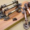 Antique Aluminum Alloy European Drawer Flush Handles Decorative Furniture Wood Barn Door Handle