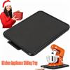 Kjøkkenapparat Skyvebrett Kaffemaskin Rullende Skyveplate for Kaffemaskiner Airfryere Blendere Benkeplate Glatt Rullende Holder