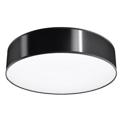 Plafon Sufitowy Okrągły Czarny Ø55 Arena 4Xe27 15W Sl.0917 Sollux Lighting