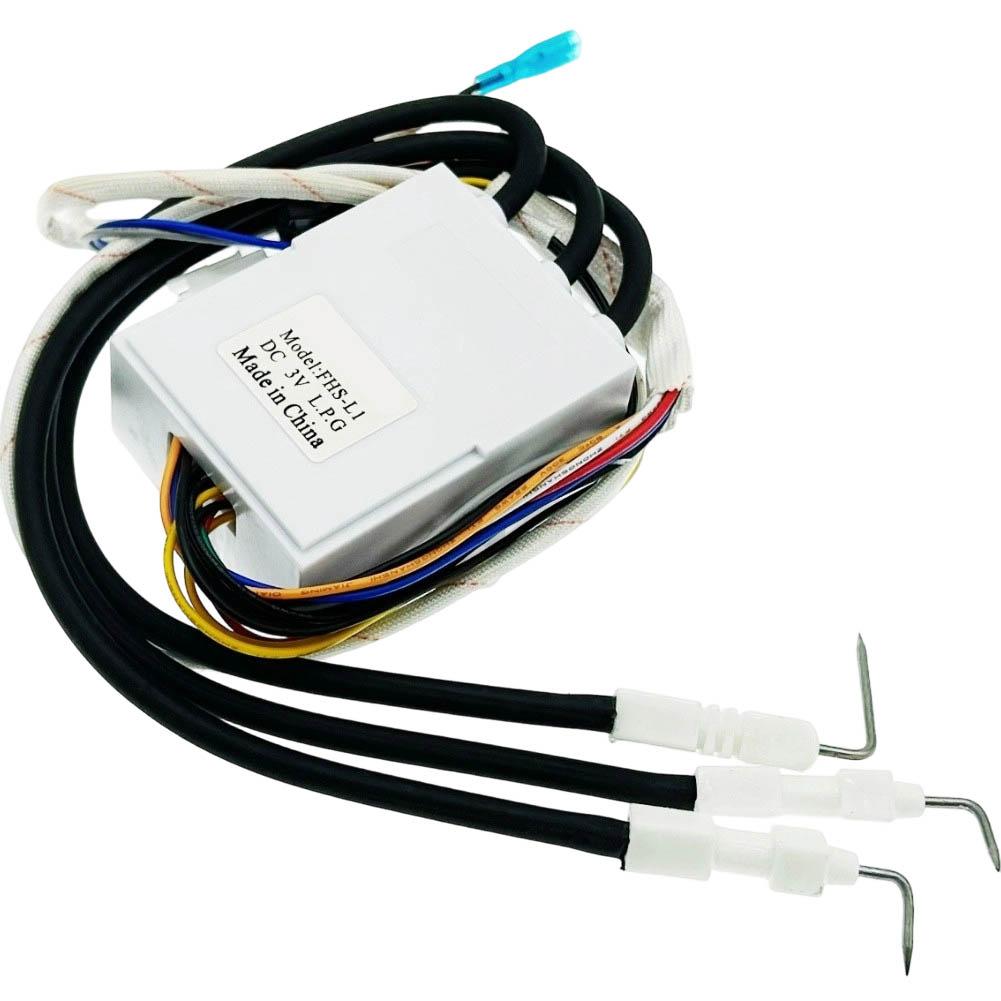 1PC Gas Water Heater With Flue-type Pulse Igniter Dual Ignition 14 Wires Display With Emperature Control And Needle