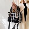Chic High-end Woolen Tote Bag For Women Trendy Versatile Spring Summer Accessory