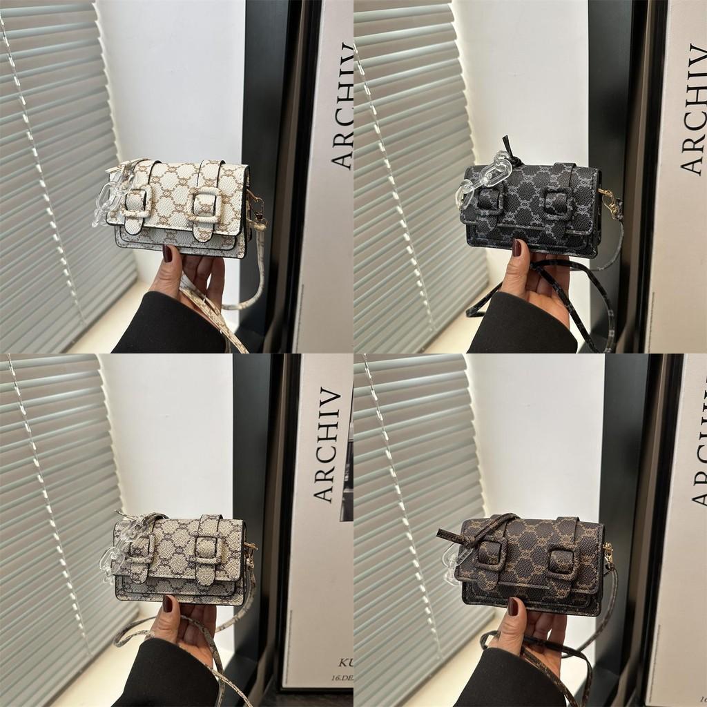 Mini Retro Pu Handbag With Stitching For Casual Streetwear Fashion