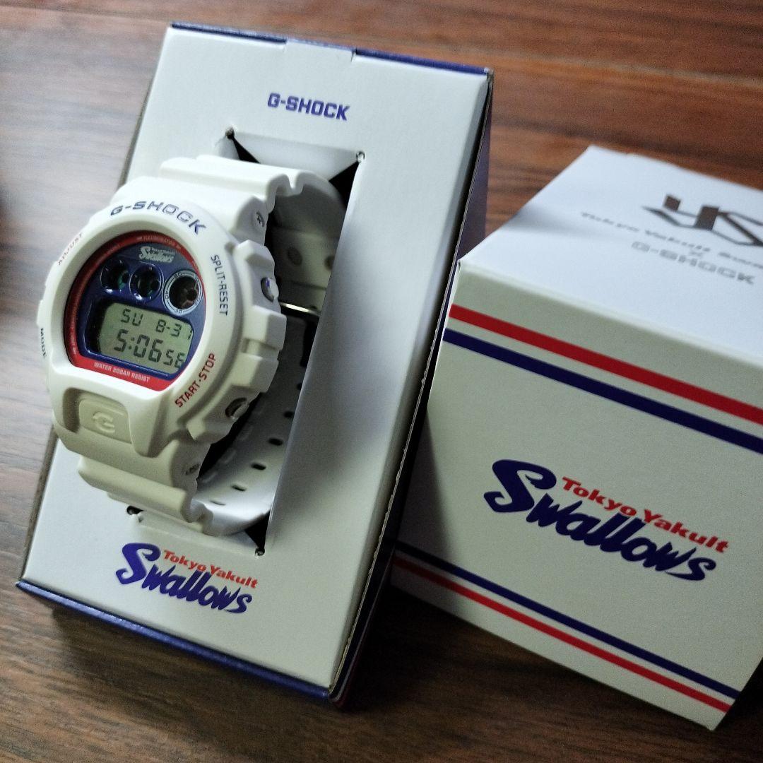 

[Б/У] CASIO G-SHOCK Swallows Collaboration 2023