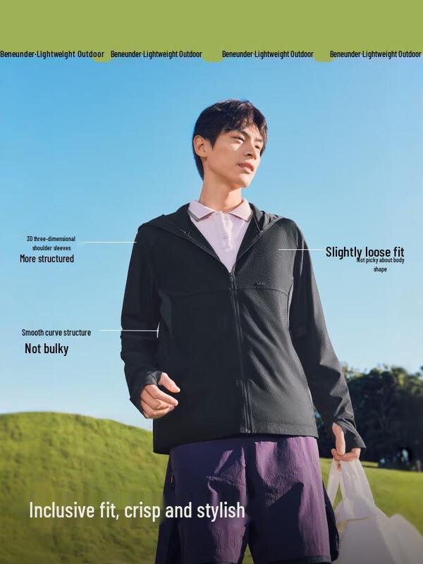 

Beneunder Men s UV Protection Sun Jacket