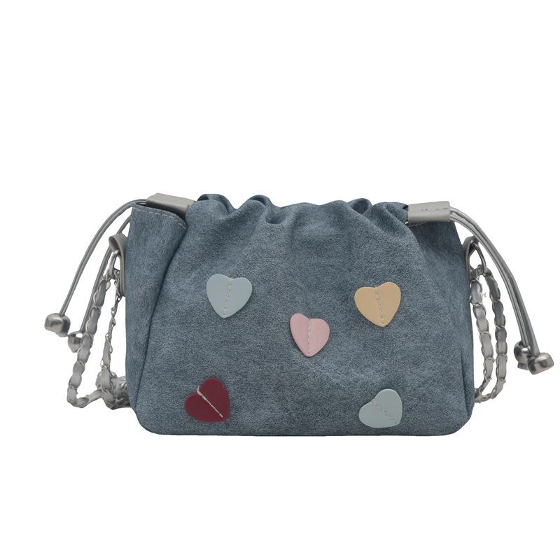 This year's popular small bag women's 2025 new fashion versatile chain messenger bag super fire shoulder bucket bag