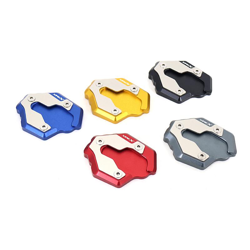 For YAMAHA XMAX300 XMAX X-MAX 300 X-MAX300 2021 2022 Motorcycle CNC Kickstand Foot Side Stand Extension Pad Support Plate