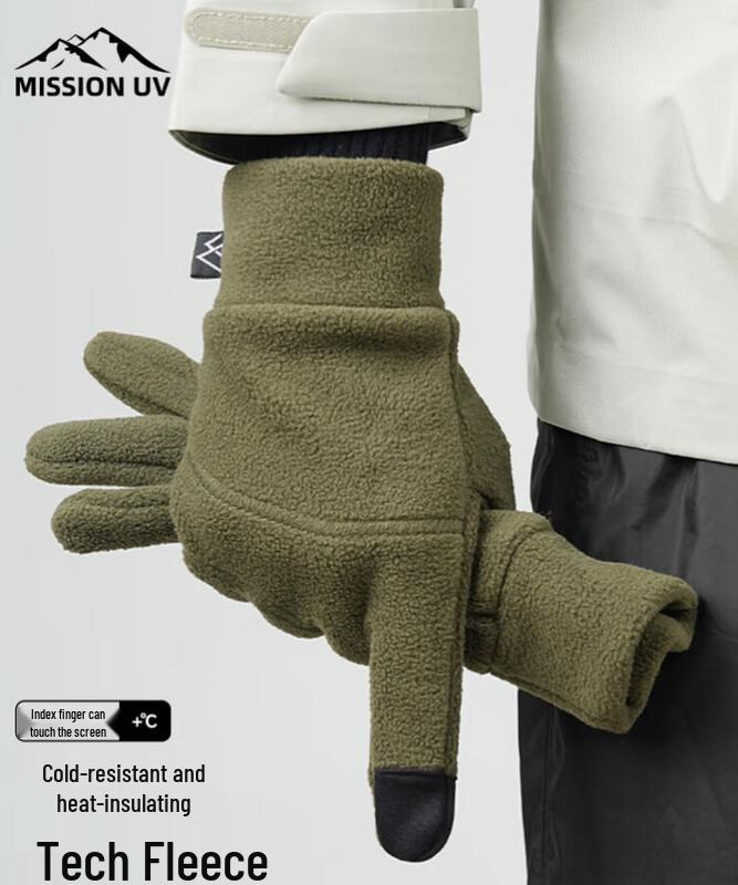 

MISSION Men s Outdoor UV Warm Touchscreen Gloves