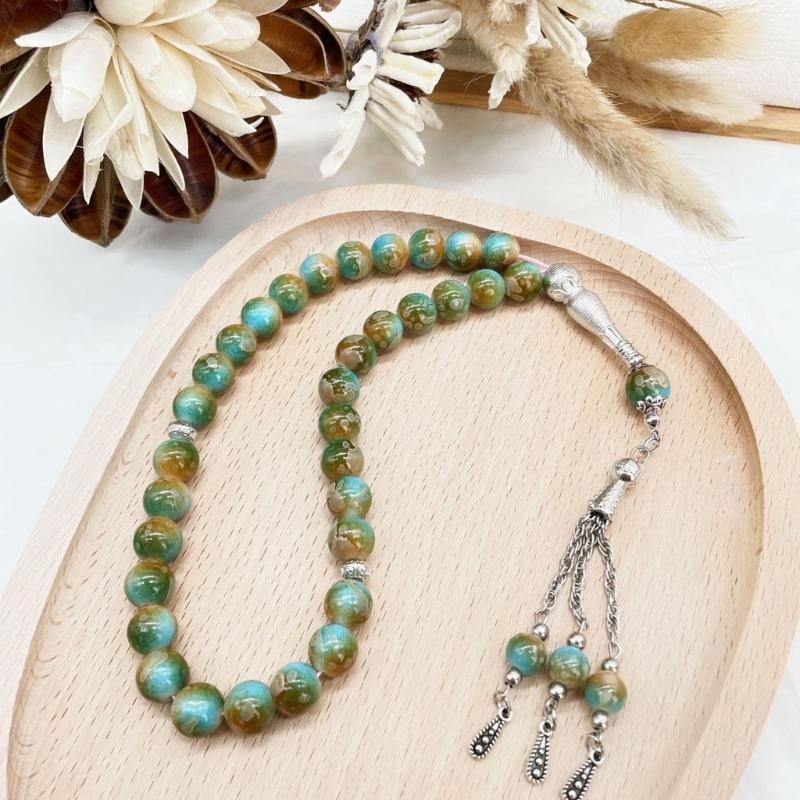 Comfortable Beaded Bracelet Rosary Chain Stylish Wrist Jewelry Beads Bracelet Religious Jewelry Suitable for Meditation