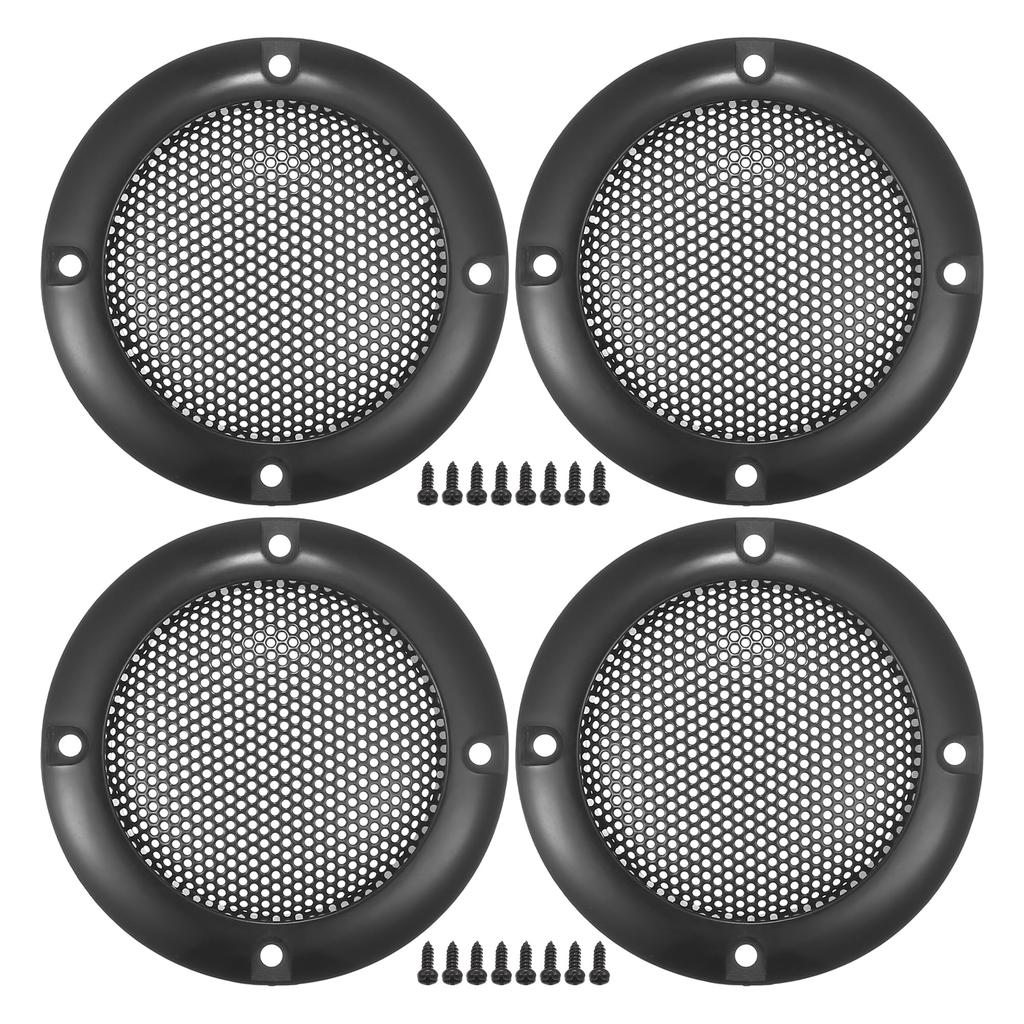 ACROPIX Universelle 2" Auto-Lautsprechergitter Abdeckung Netz Rund 2" Audio-Lautsprecher Subwoofer Schutz