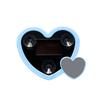 Universal Solar Car LED Window Decoration Lamp Dual Heart Neon Light Auto Interior Ambient Atmosphere Lamp Car Accessories