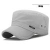 New Summer Mens Hat Quick-Drying Flat Hats Spring and Summer Sun Protection Hat Light Breathable Duckbill Cap