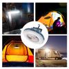 Outdoor Portable Camping Fan With Led Lantern 3 Speed Quiet Usb Rechargeable Mini Fan With Hanging