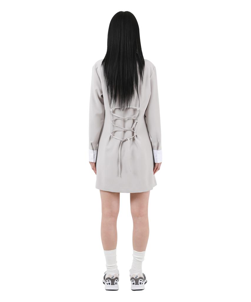 Catharsis Corset Collar Dress Beige One Size