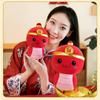 Adorable Plush Snake Doll Cute Zodiac Snake Toy Soft Stuffed Animal Gifts For Kids