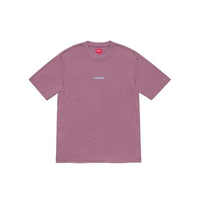 FW19 Semana 6 Internationale SS Camiseta con Logo Superior para Hombre SUP-FW19-609