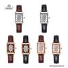 Oushijia New Square Diamond Women's Roman Minimalist Tonneau Quartz Watch