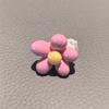 1 PCS New Plaid Flower Bowknot Pearl Shoe Clip High-End Accessory Vintage Fabric for Women and Girls Sneakers Flat Shoes Charms