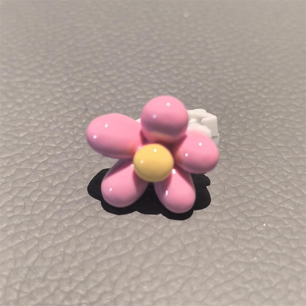 1 PCS New Plaid Flower Bowknot Pearl Shoe Clip High-End Accessory Vintage Fabric for Women and Girls Sneakers Flat Shoes Charms