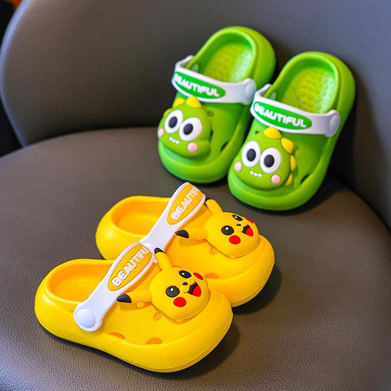 Children's Summer Sandals for Boys and Girls, Baby Clogs for Outdoor Wear, Beach and Home Use, Non-slip Cute Infant Shoes