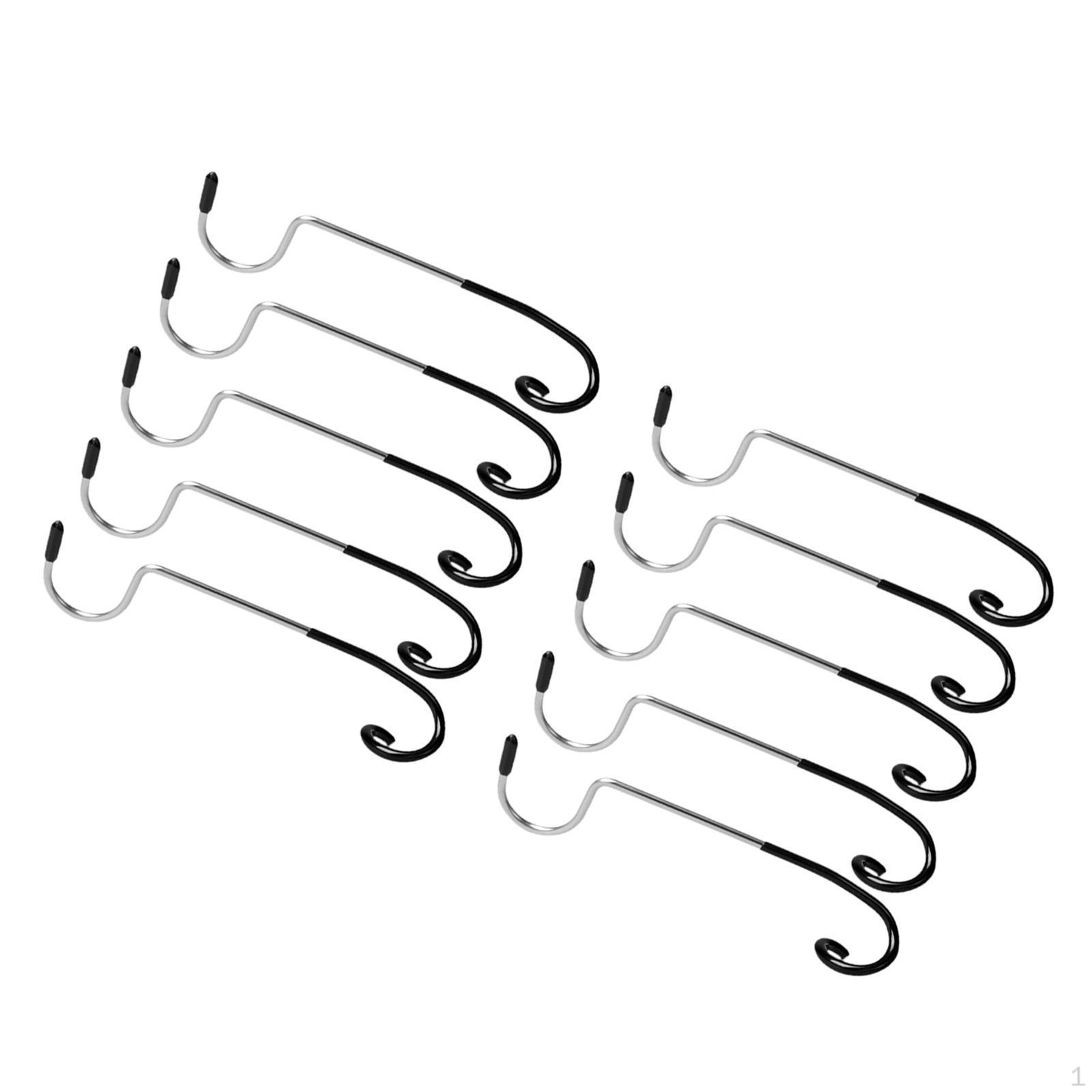 

10 держателей для фонарей для кемпинга, палаточных столбов, крючков для стоек для освещения, мероприятий на свежем воздухе 14cmx3cm