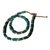 Fresh women's necklace, pearl texture, retro style jade pattern agate necklace, geometric pendant, light luxury