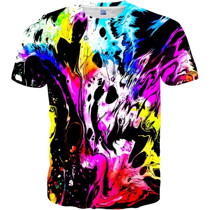 

Модні прибережні природні пейзажі графічних футболок Літній стиль 3D принт Чоловічі футболки Повсякденні Цікаві футболки з короткими рукавами Топи 4XL