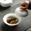 High-End Restaurant Hotel Double Ear Position Soup Cup Seafood Buddha Jumps Over The Wall Stew Cup Candle Heating Insulation Wing Soup Bird'S Nest