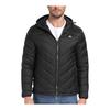 [MoFiz] Men's Down Jacket, Large Size, Blouson, Winter, Outerwear, Down Coat, Cold Protection, Lightweight, Windproof, Water Repellent, Loose, Heat